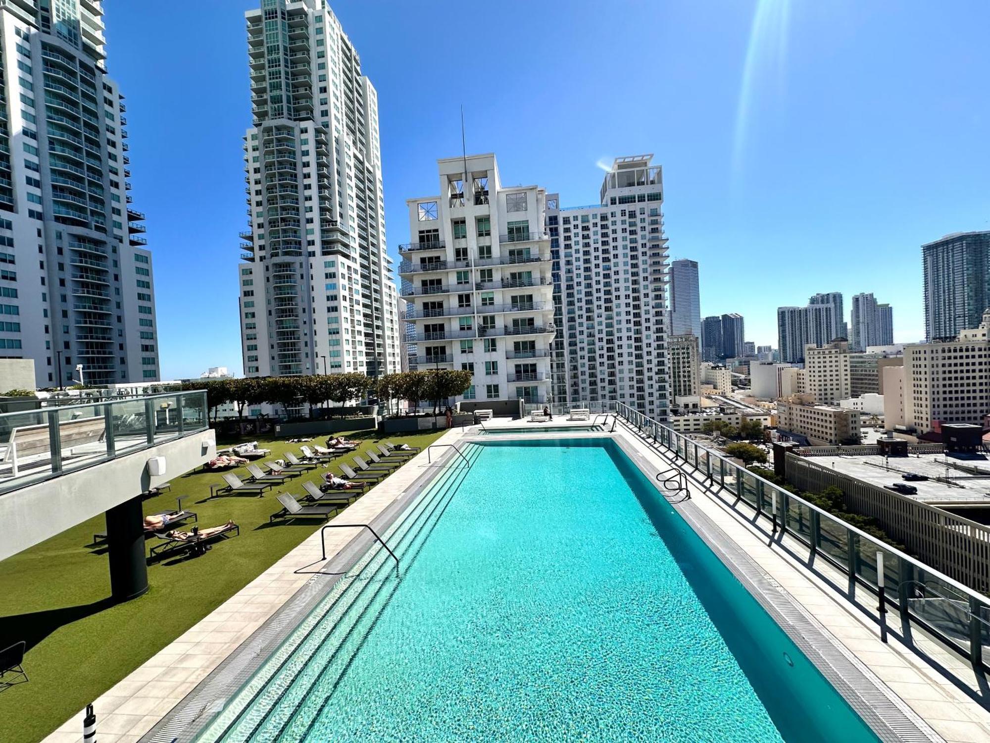 Апартаменти Luxury Loft - Free Parking - Ocean View - Brickell Downtown Маямі Екстер'єр фото
