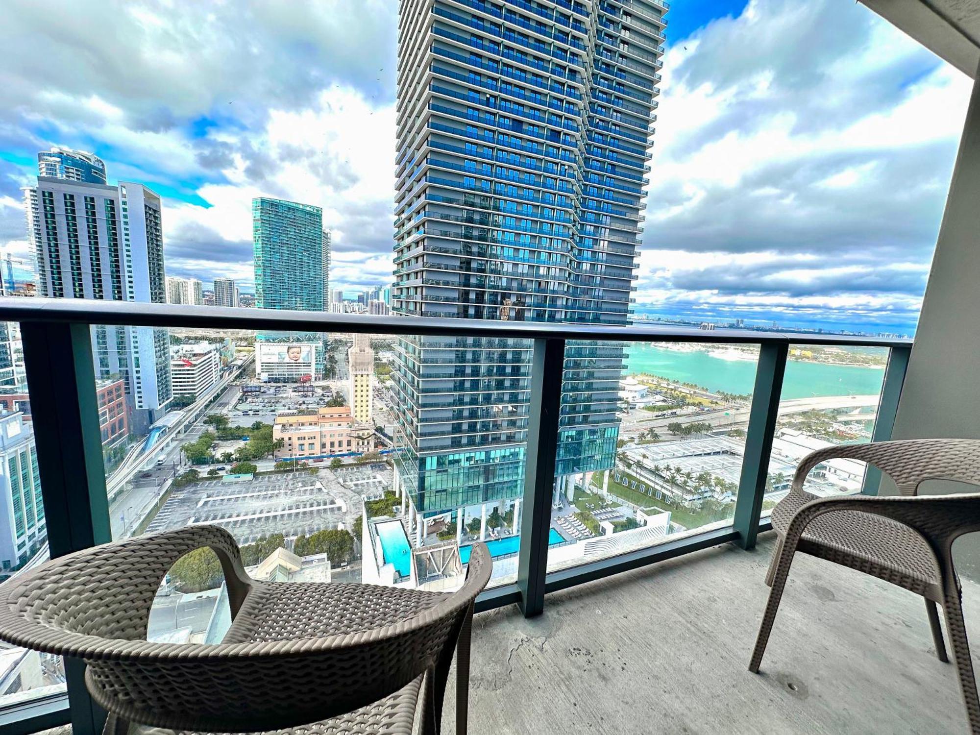 Апартаменти Luxury Loft - Free Parking - Ocean View - Brickell Downtown Маямі Екстер'єр фото