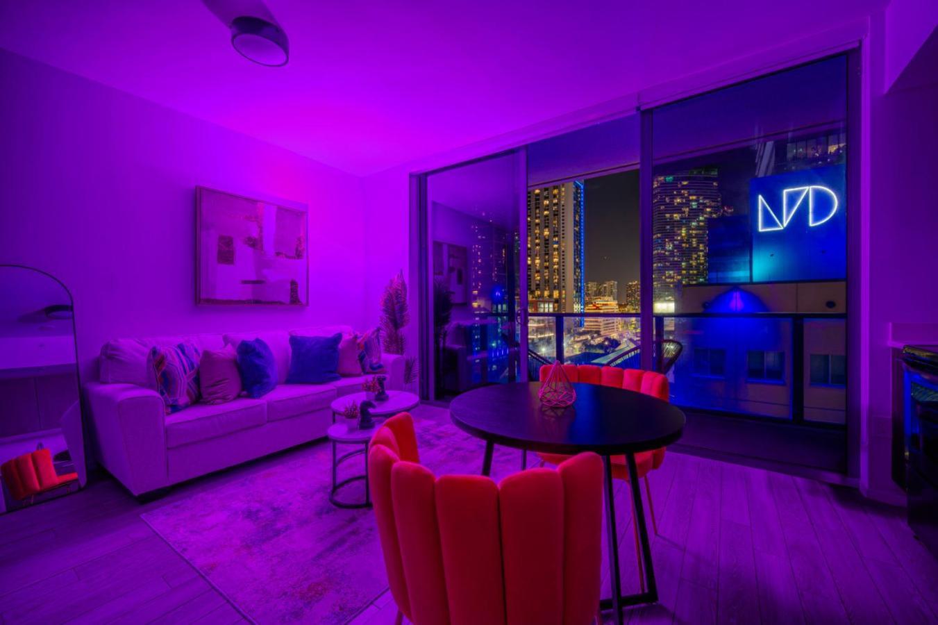 Апартаменти Luxury Loft - Free Parking - Ocean View - Brickell Downtown Маямі Номер фото