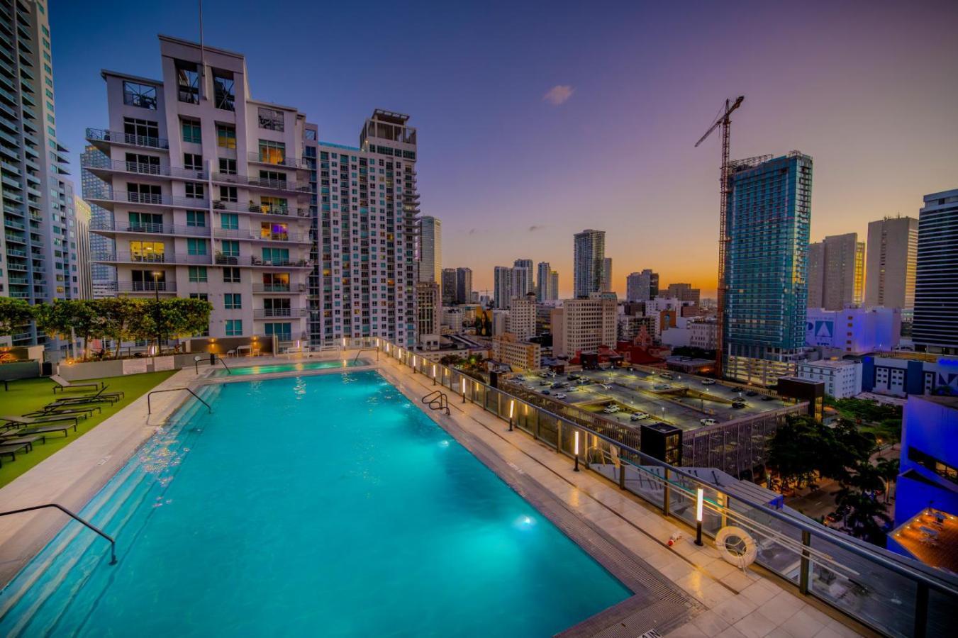 Апартаменти Luxury Loft - Free Parking - Ocean View - Brickell Downtown Маямі Екстер'єр фото