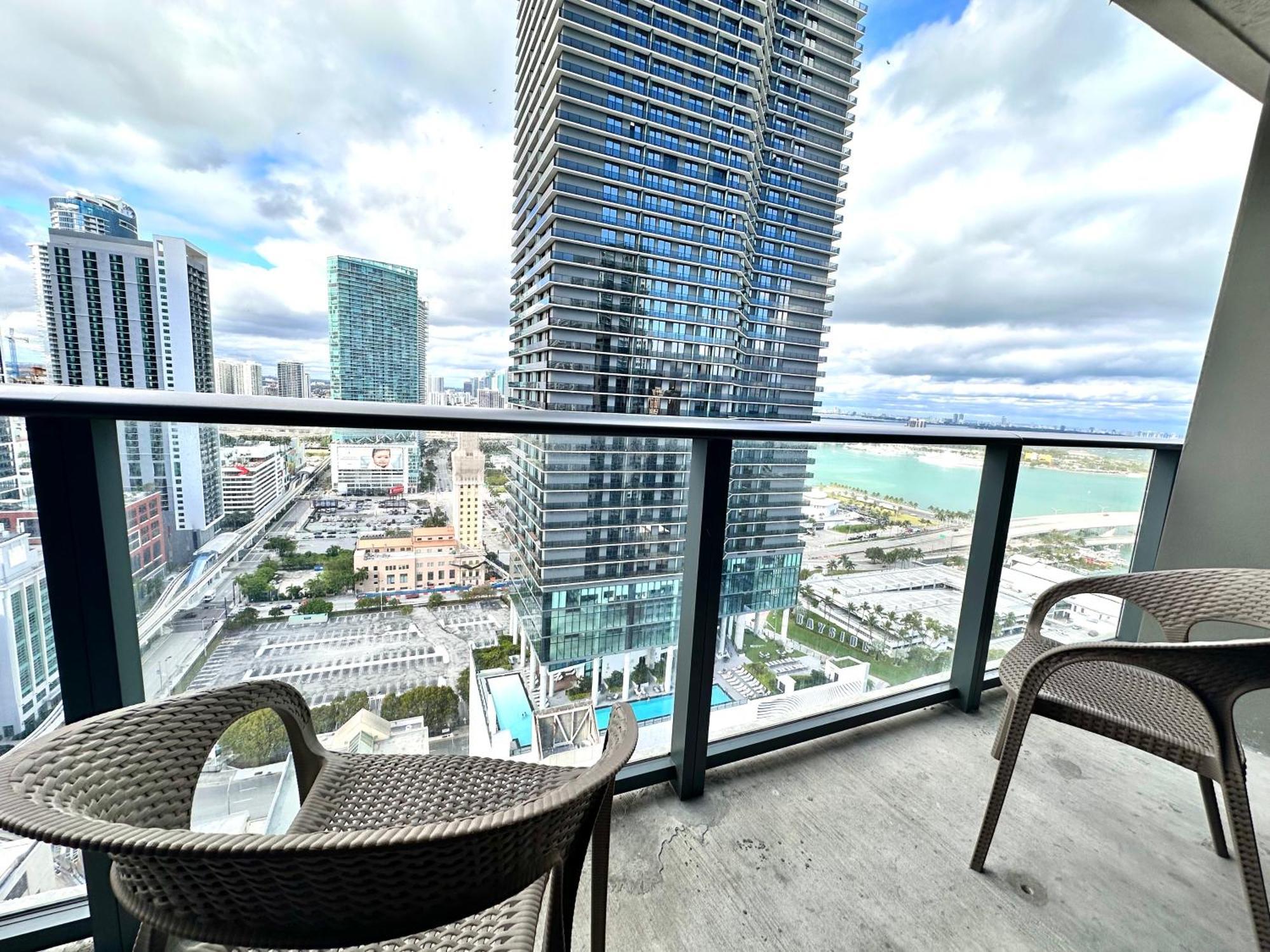 Апартаменти Luxury Loft - Free Parking - Ocean View - Brickell Downtown Маямі Екстер'єр фото