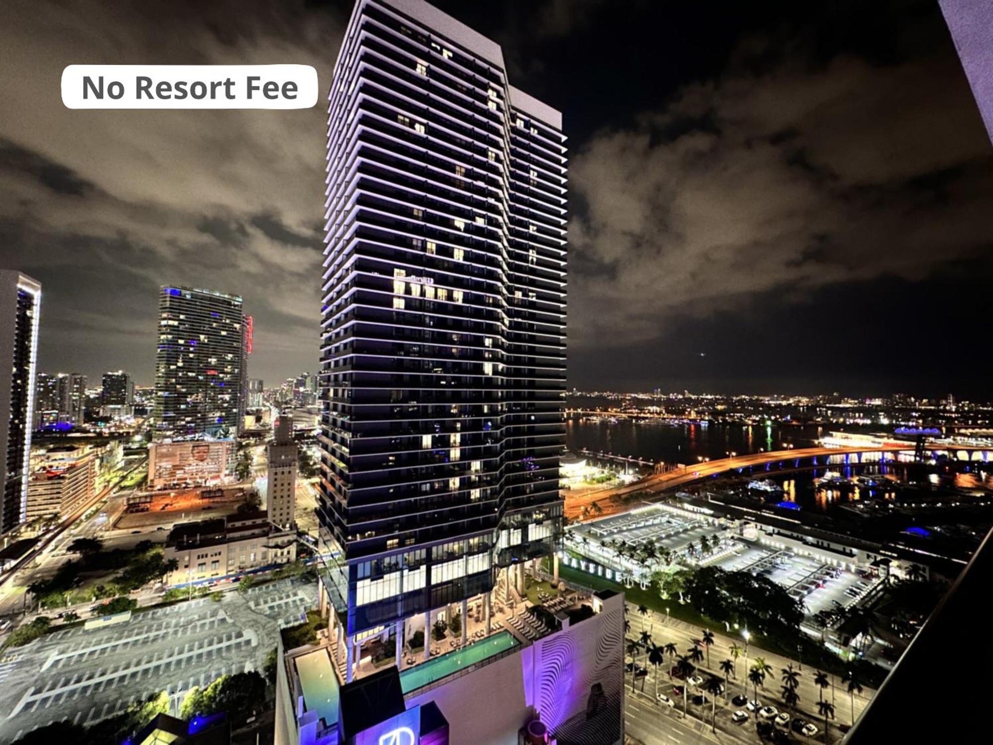 Апартаменти Luxury Loft - Free Parking - Ocean View - Brickell Downtown Маямі Екстер'єр фото