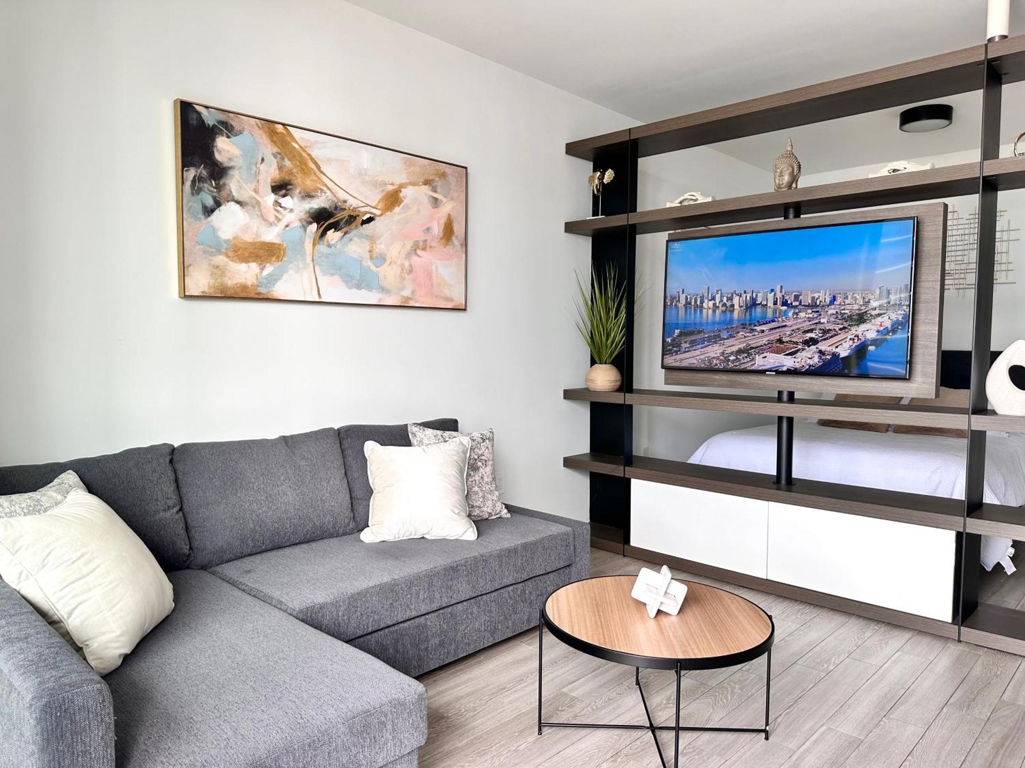 Апартаменти Luxury Loft - Free Parking - Ocean View - Brickell Downtown Маямі Номер фото