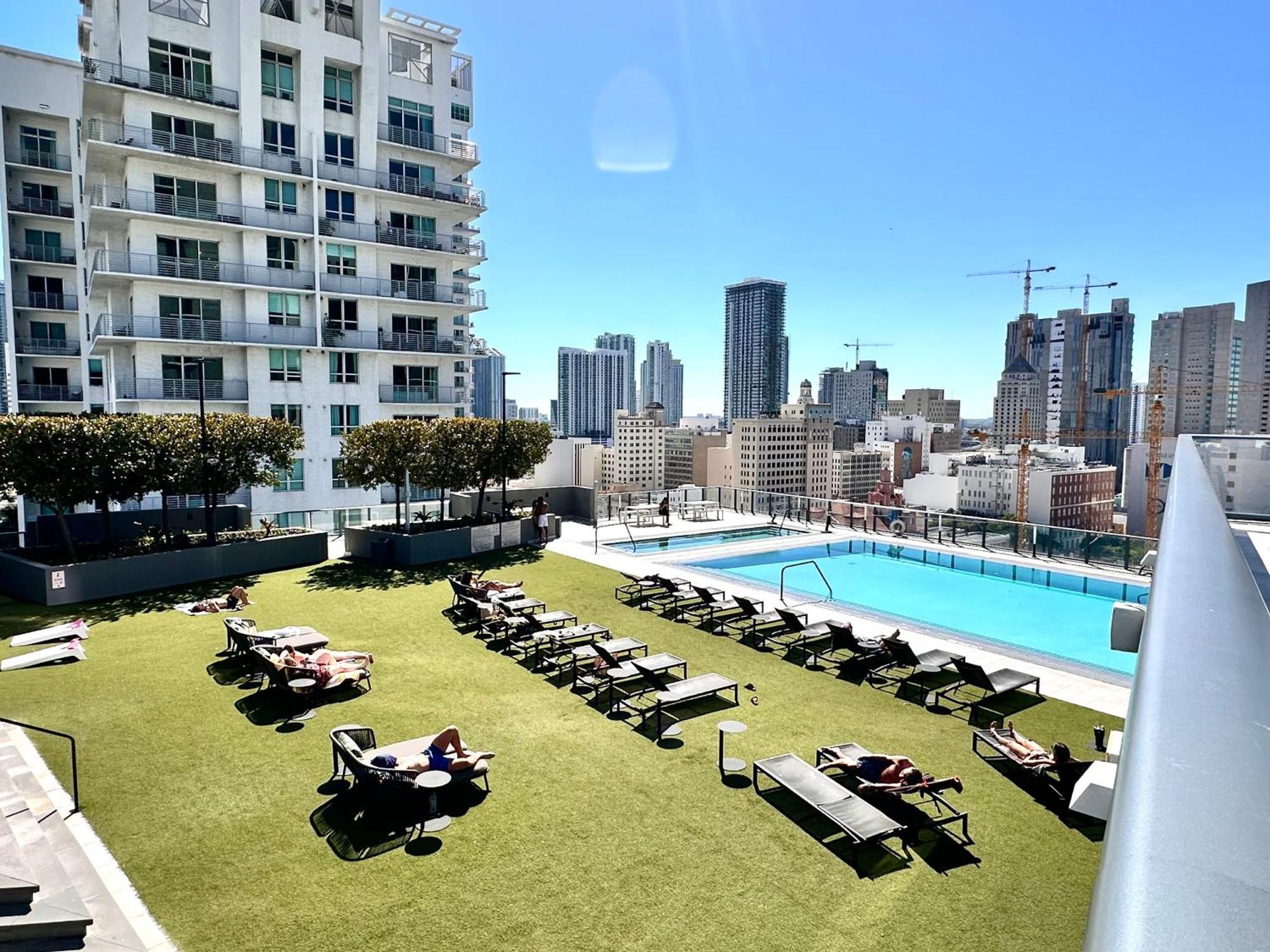 Апартаменти Luxury Loft - Free Parking - Ocean View - Brickell Downtown Маямі Екстер'єр фото