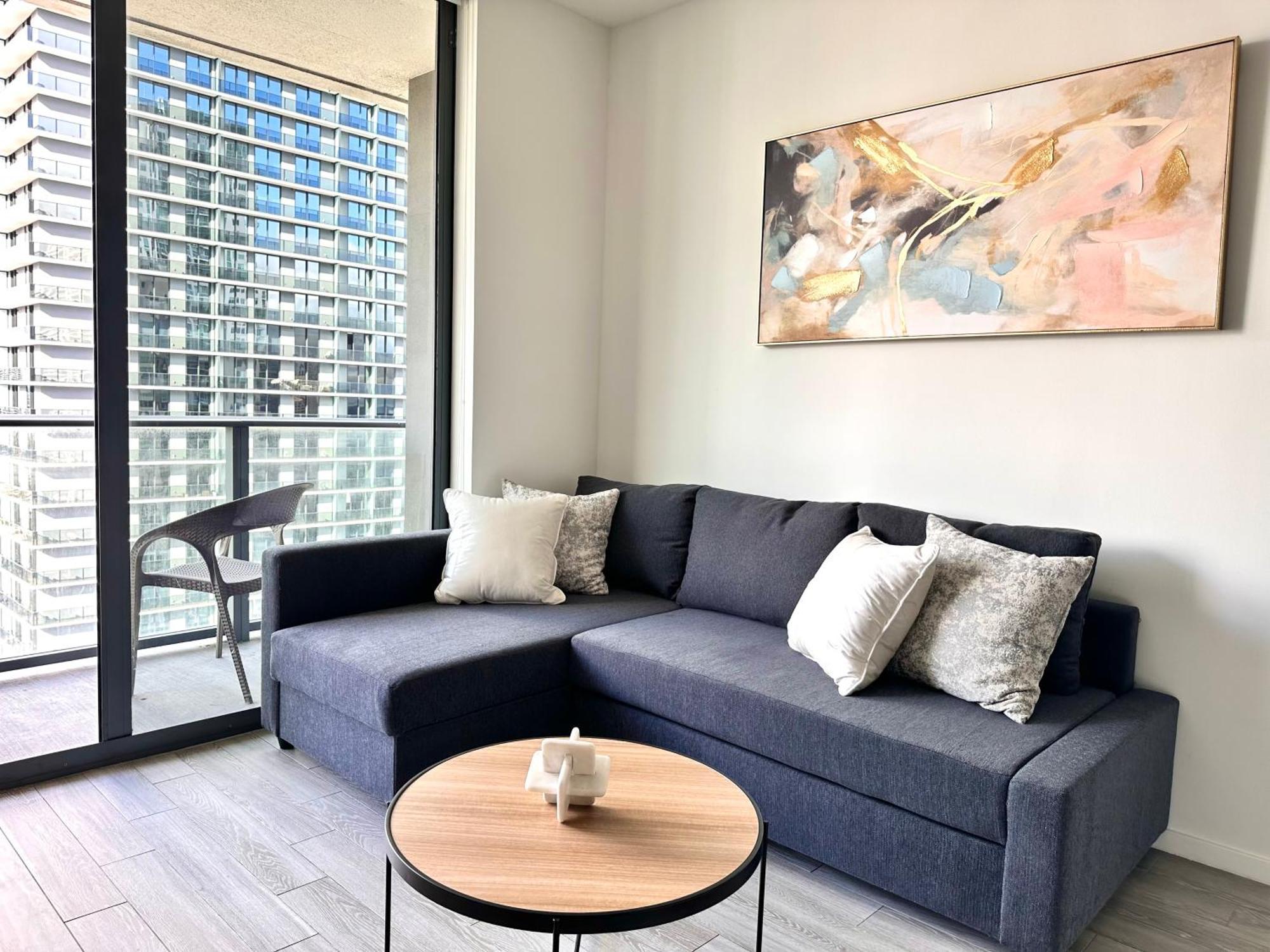 Апартаменти Luxury Loft - Free Parking - Ocean View - Brickell Downtown Маямі Номер фото