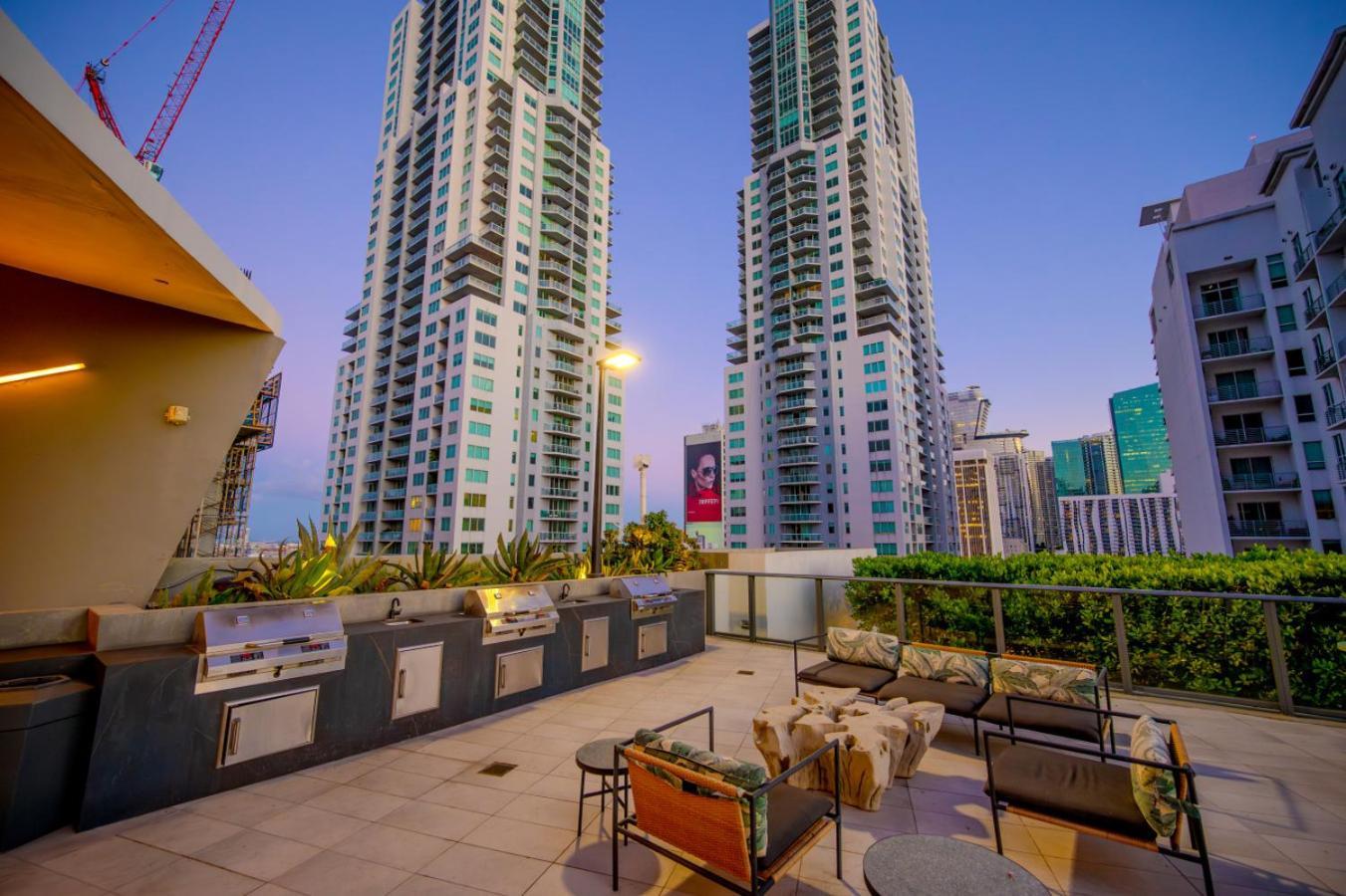 Апартаменти Luxury Loft - Free Parking - Ocean View - Brickell Downtown Маямі Екстер'єр фото